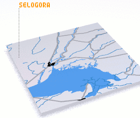 3d view of Selo-Gora