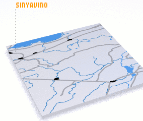 3d view of Sinyavino