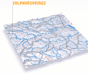 3d view of Sulphur Springs