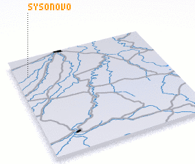 3d view of Sysonovo