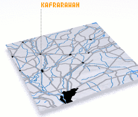 3d view of Kafr -arāwah