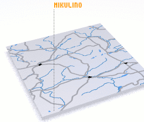 3d view of Mikulino