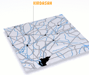 3d view of Kirdāsah