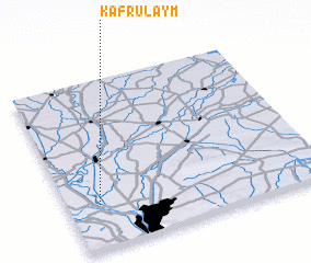 3d view of Kafr ‘Ulaym