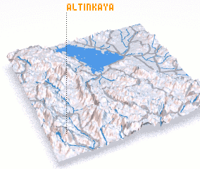 3d view of Altınkaya