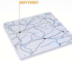 3d view of Novyye Nivy