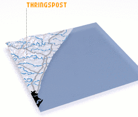 3d view of Thrings Post