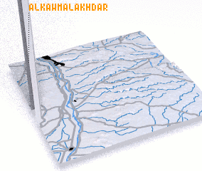3d view of Al Kawm al Akhḑar