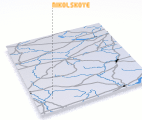 3d view of Nikolʼskoye