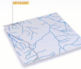 3d view of Abū Dawm