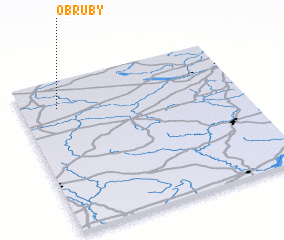 3d view of Obruby