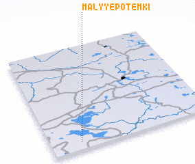 3d view of Malyye Potëmki