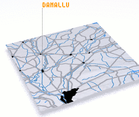 3d view of Damallū