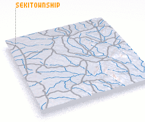 3d view of Seki Township