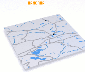 3d view of Kamenka