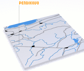 3d view of Pendikovo
