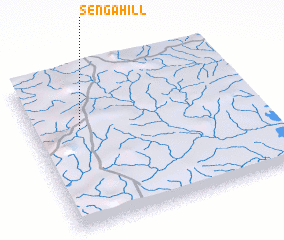 3d view of Senga Hill