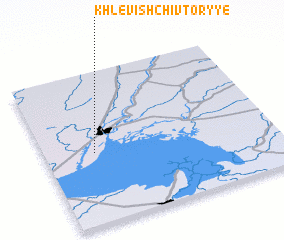 3d view of Khlevishchi Vtoryye