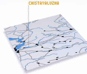 3d view of Chistaya Luzha