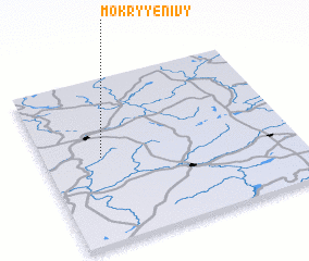 3d view of Mokryye Nivy