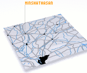 3d view of Minshāt Ḩasan