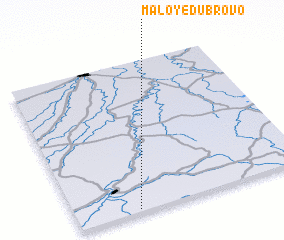 3d view of Maloye Dubrovo