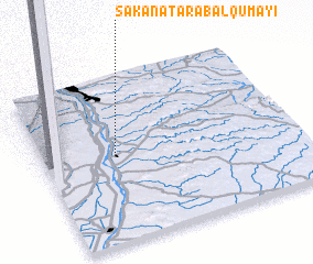 3d view of Sakanāt ‘Arab al Qumay‘ī
