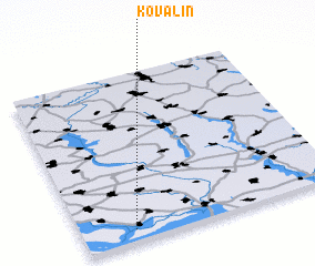 3d view of Kovalin