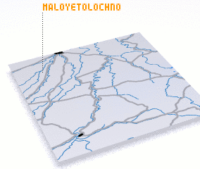 3d view of Maloye Tolochno