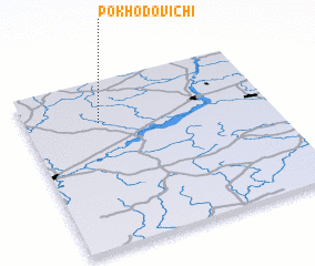 3d view of Pokhodovichi