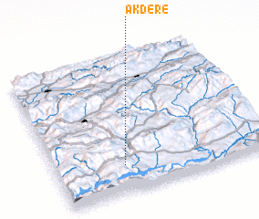 3d view of Akdere