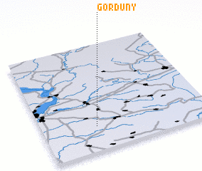 3d view of Gorduny