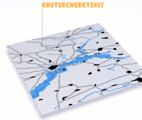 3d view of Khutor Cheretskiy