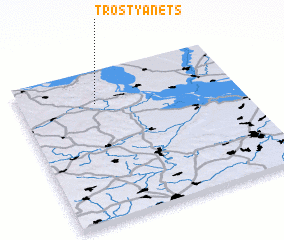 3d view of Trostyanets