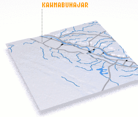 3d view of Kawm Abū Ḩajar