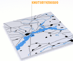 3d view of Khutor Yenʼkovo