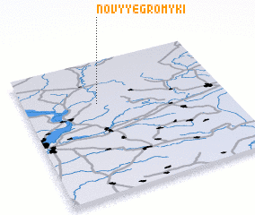 3d view of Novyye Gromyki