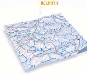 Melmoth (South Africa) map - nona.net