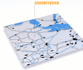 3d view of Gorobiyevka