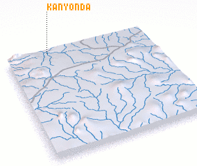 3d view of Kanyonda