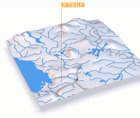 3d view of Kakoma