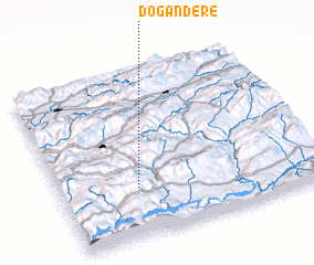 3d view of Doğandere