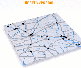 3d view of Vesëlyy Razdol