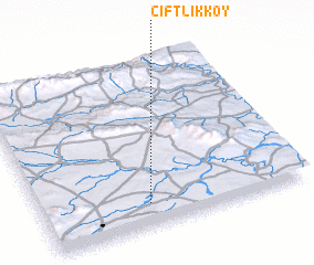 3d view of Çiftlikköy