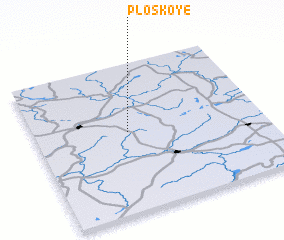 3d view of Ploskoye