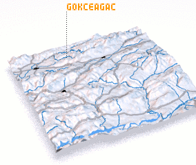 3d view of Gökçeağac