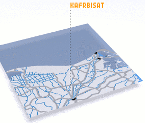 3d view of Kafr Bisāţ