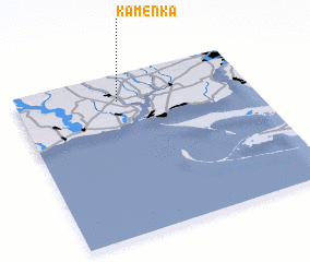 3d view of Kamenka