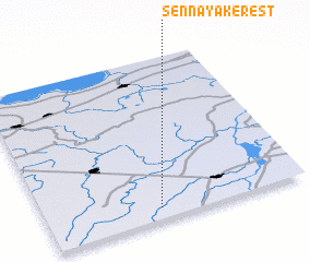 3d view of Sennaya Kerest\