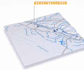 3d view of Ash Shaykh Mas‘ūd